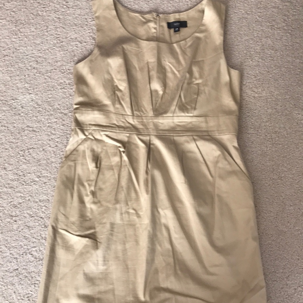 Tan dress